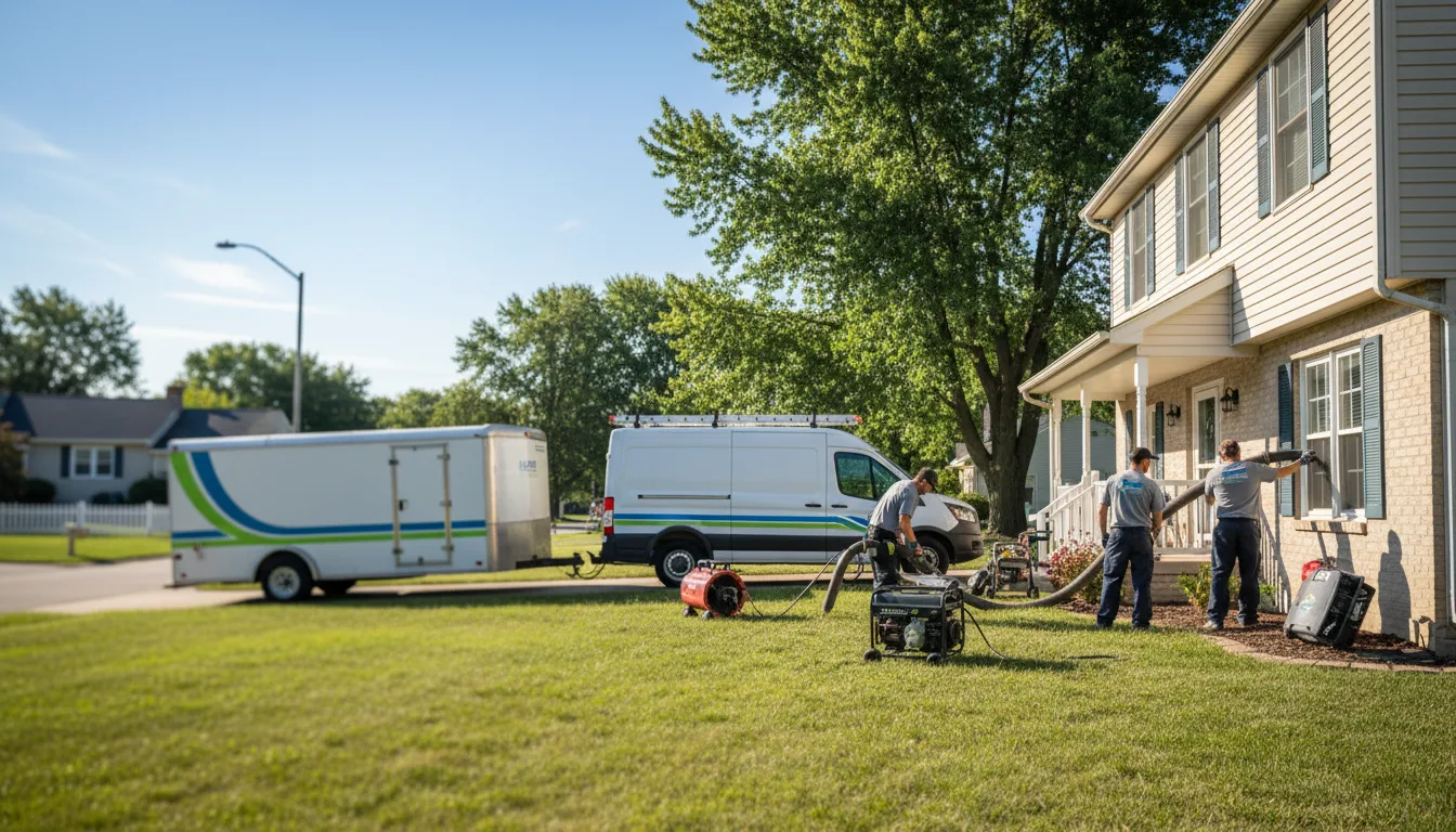 Flooded Basement Restoration And Cleanup With Repair in Elkhart, KS near me